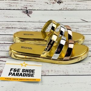 Michael Kors Keiko Slide Sandals Size 9